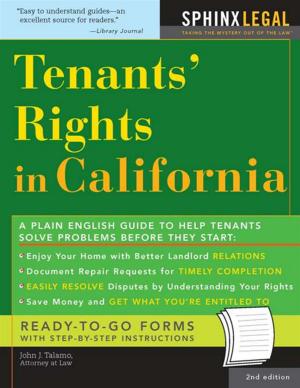Book cover of Tenants' Rights in California