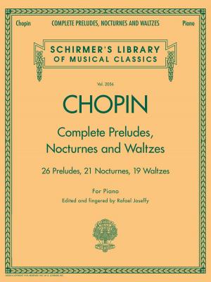 Book cover of Complete Preludes, Nocturnes & Waltzes