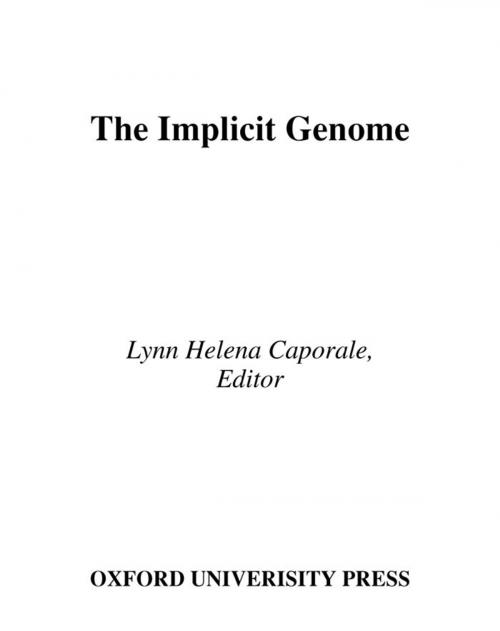 Cover of the book The Implicit Genome by , Oxford University Press