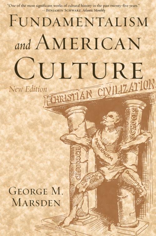 Cover of the book Fundamentalism and American Culture by George M. Marsden, Oxford University Press