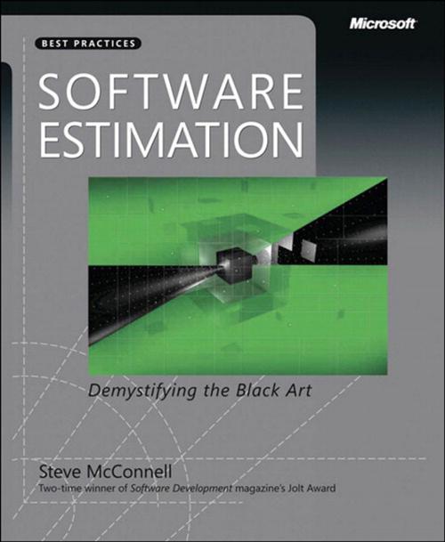 Cover of the book Software Estimation by Steve McConnell, Pearson Education