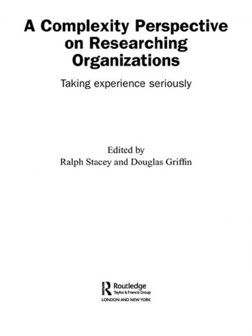 Cover of the book A Complexity Perspective on Researching Organisations by , Taylor and Francis