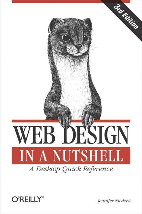 Cover of the book Web Design in a Nutshell by Jennifer Niederst Robbins, O'Reilly Media
