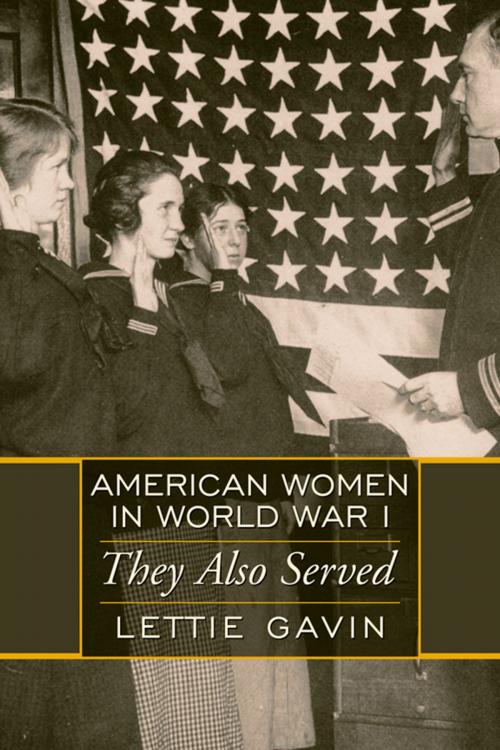 Cover of the book American Women in World War I by Lettie Gavin, University Press of Colorado