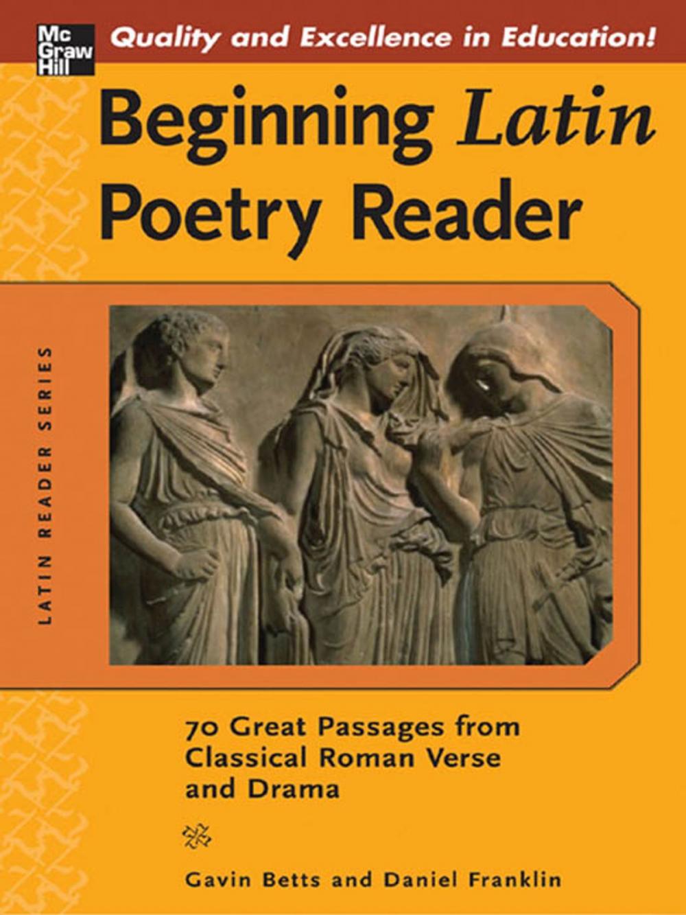 Big bigCover of Beginning Latin Poetry Reader