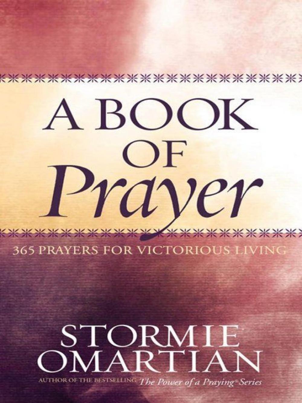 Big bigCover of A Book of Prayer