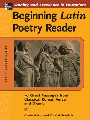 Cover of the book Beginning Latin Poetry Reader by P. Brandon Bookstaver, Celeste N. Rudisill- Caulder, Kelly M. Smith, April D. Quidley