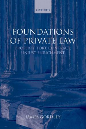 Cover of the book Foundations of Private Law by Philip Pettit