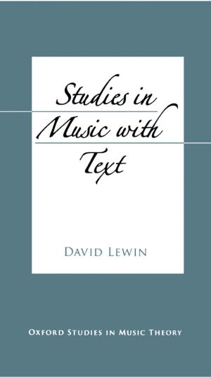 Cover of the book Studies in Music with Text by Jerry Kaplan