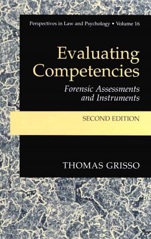 Book cover of Evaluating Competencies