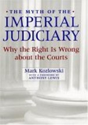 Book cover of The Myth of the Imperial Judiciary