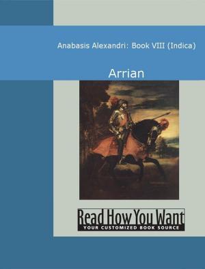 Book cover of Anabasis Alexandri: Book VIII (Indica)