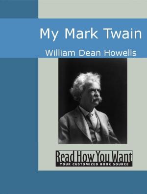 Cover of the book My Mark Twain by Crawford Francis Marion