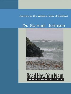 Book cover of Journey To The Western Isles Of Scotland