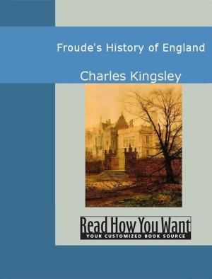 Book cover of Froude's History Of England