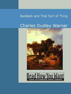 Cover of the book Baddeck And That Sort Of Thing by Charles Kingsley