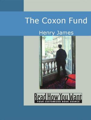 Cover of the book The Coxon Fund by Jacques Casanova de Seingalt