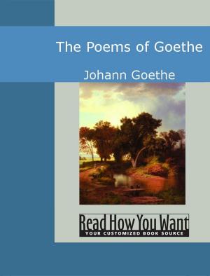 Cover of the book The Poems of Goethe by Gass, Bob