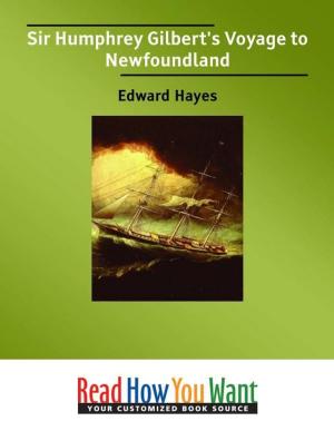 bigCover of the book Sir Humphrey Gilbert's Voyage To Newfoundland by 