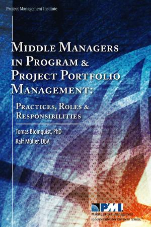 Cover of the book Middle Managers in Program and Project Portfolio Management by Project Management Institute