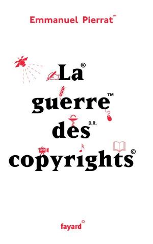 Cover of the book La guerre des copyrights by Madeleine Chapsal