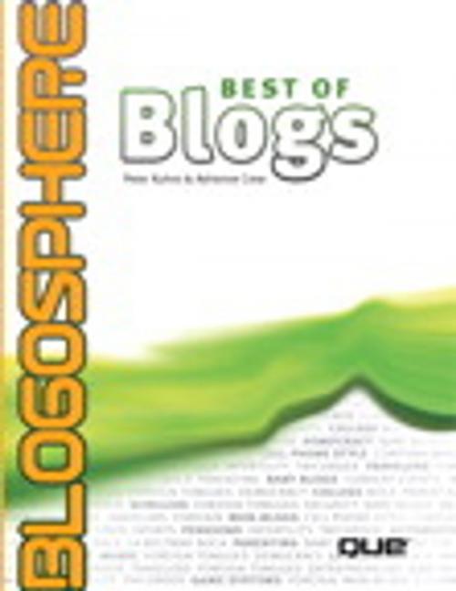 Cover of the book Blogosphere by Peter Kuhns, Adrienne Crew, Pearson Education