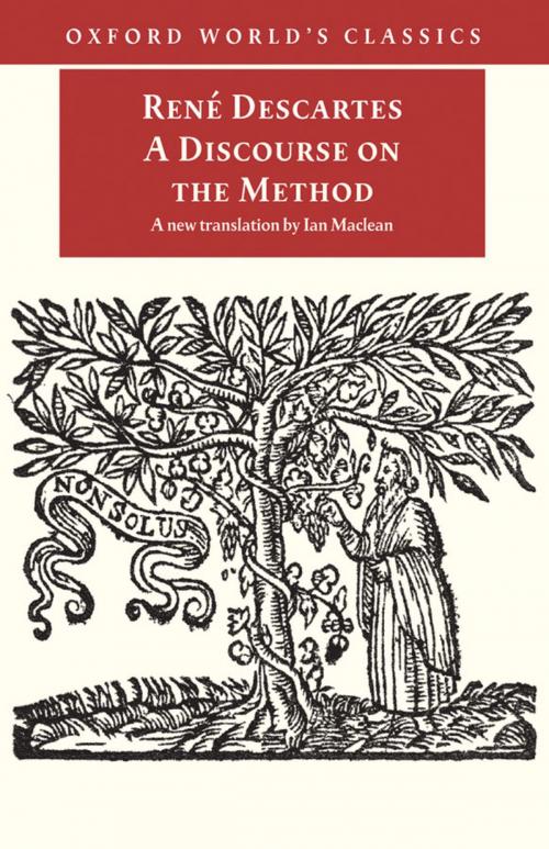 Cover of the book A Discourse on the Method by René Descartes, OUP Oxford