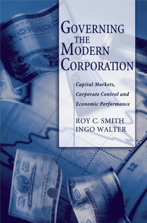 Cover of the book Governing the Modern Corporation by Roy C. Smith, Ingo Walter, Oxford University Press