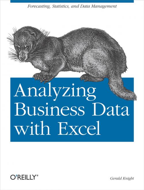 Cover of the book Analyzing Business Data with Excel by Gerald Knight, O'Reilly Media