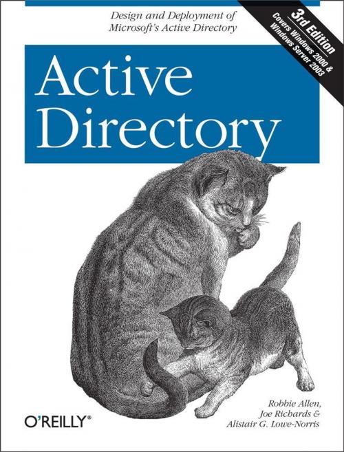 Cover of the book Active Directory by Joe Richards, Robbie Allen, Alistair G. Lowe-Norris, O'Reilly Media