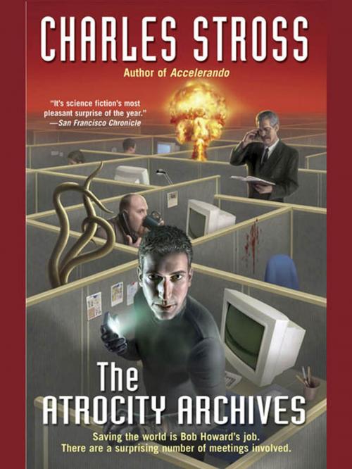 Cover of the book The Atrocity Archives by Charles Stross, Penguin Publishing Group