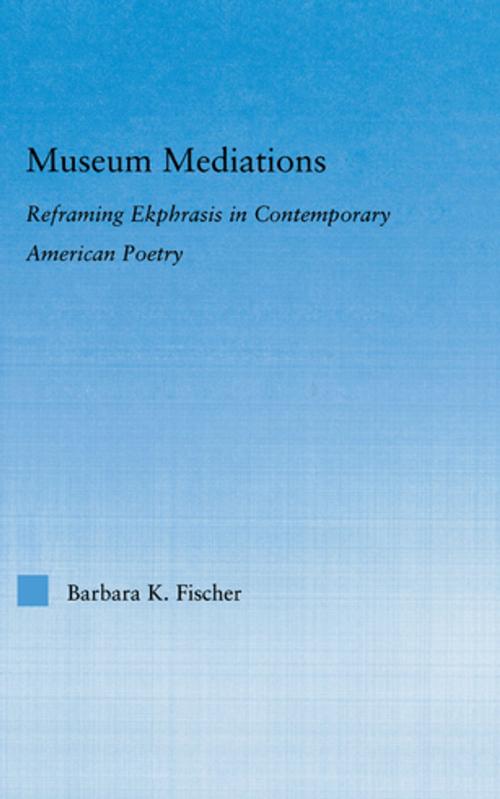 Cover of the book Museum Mediations by Barbara K. Fisher, Taylor and Francis