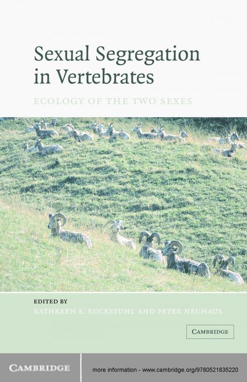 Cover of the book Sexual Segregation in Vertebrates by , Cambridge University Press