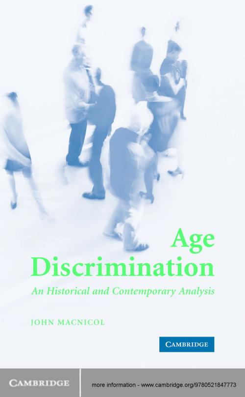 Cover of the book Age Discrimination by John Macnicol, Cambridge University Press