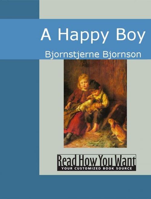 Cover of the book A Happy Boy by Bjornstjerne Bjornson, ReadHowYouWant