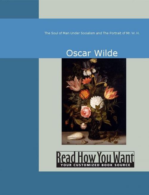 Cover of the book The Soul Of Man Under Socialism by Wilde, Oscar, ReadHowYouWant