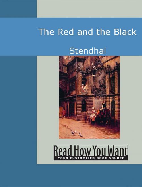 Cover of the book The Red and the Black by Stendhal, ReadHowYouWant