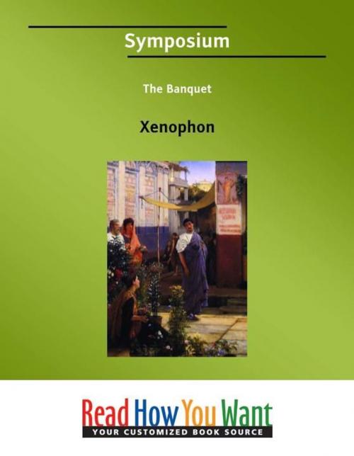 Cover of the book Symposium by Xenophon, ReadHowYouWant