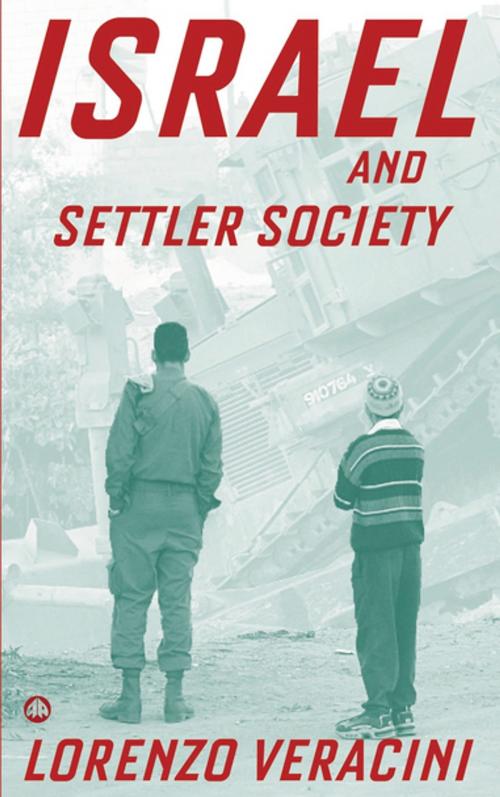 Cover of the book Israel and Settler Society by Lorenzo Veracini, Pluto Press