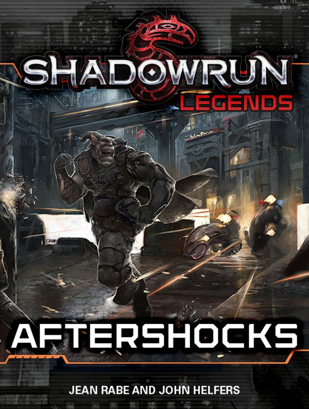 Big bigCover of Shadowrun Legends: Aftershocks