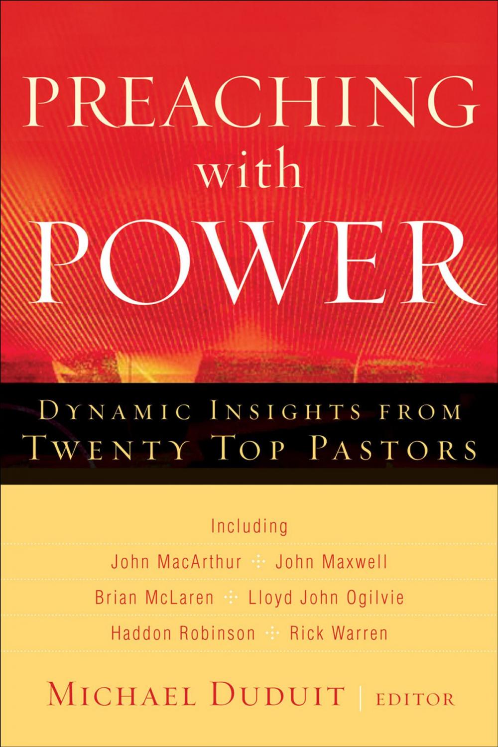 Big bigCover of Preaching with Power