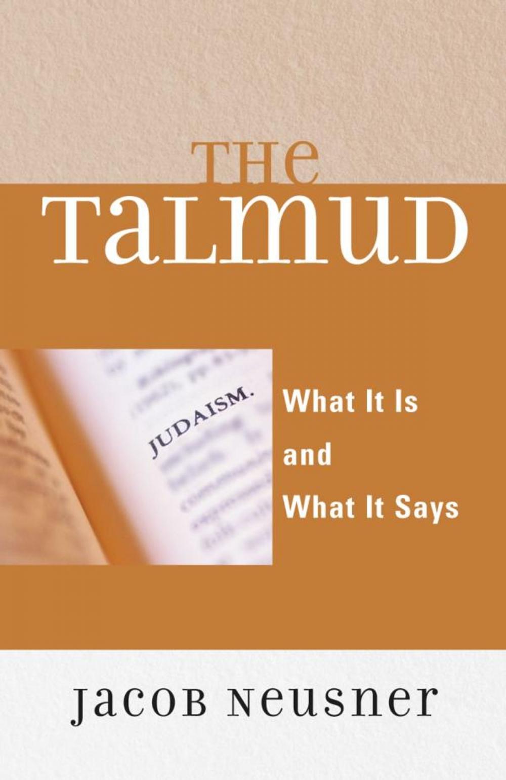 Big bigCover of The Talmud