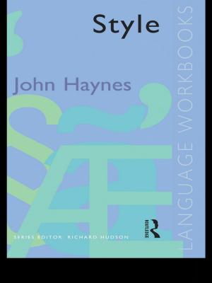 Cover of the book Style by John Hudson