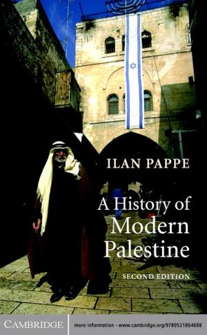 Book cover of A History of Modern Palestine