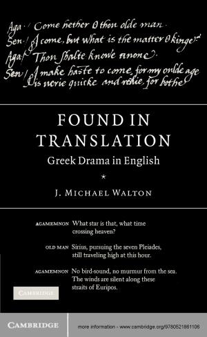 Cover of the book Found in Translation by Elly van Gelderen
