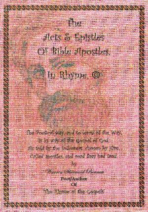 Cover of the book The Acts & Epistles of Bible Apostles, in Rhyme © by Katrina-Jane Bart