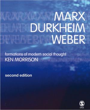 Cover of the book Marx, Durkheim, Weber by Margaret Carr