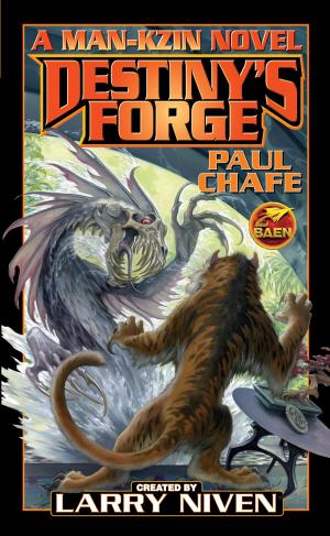 Book cover of Destiny's Forge: A Man-Kzin Wars Novel