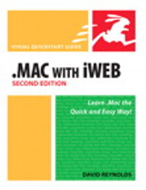 Cover of the book .Mac with iWeb, Second Edition by David Reynolds, Pearson Education