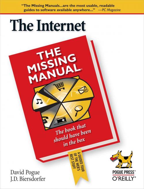 Cover of the book The Internet: The Missing Manual by J.D. Biersdorfer, David Pogue, O'Reilly Media
